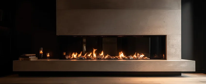 Gas Fireplace Ember Bed Design Services in Villa Park, Illinois