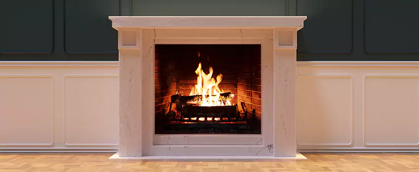 Open Flame Wood-Burning Fireplace Installation Services in Villa Park, Illinois