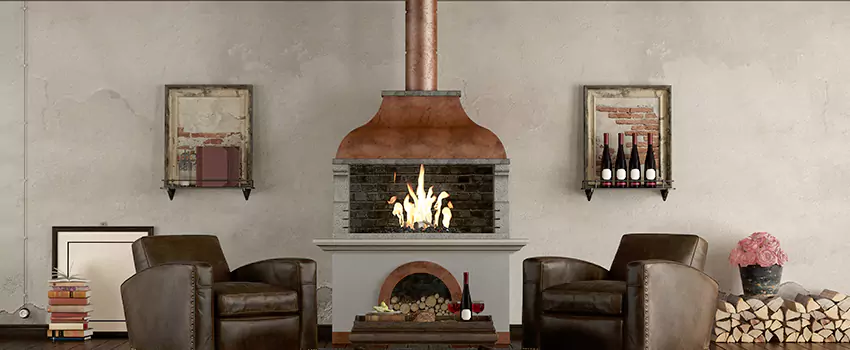 Thelin Hearth Products Providence Pellet Insert Fireplace Installation in Villa Park, IL