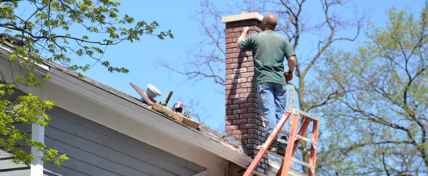 Vinyl and PVC Chimney Flashing Installation in Villa Park, IL
