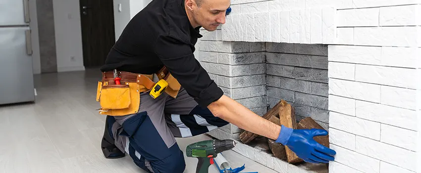 Fireplace Damaged Damper Frame Repair Services in Villa Park, Illinois